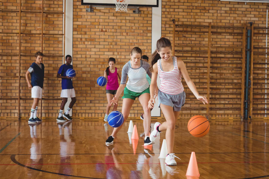 Basketball mit Kindern #2: das Dribbeln