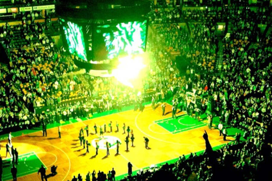 Basketballhalle der Boston Celtics