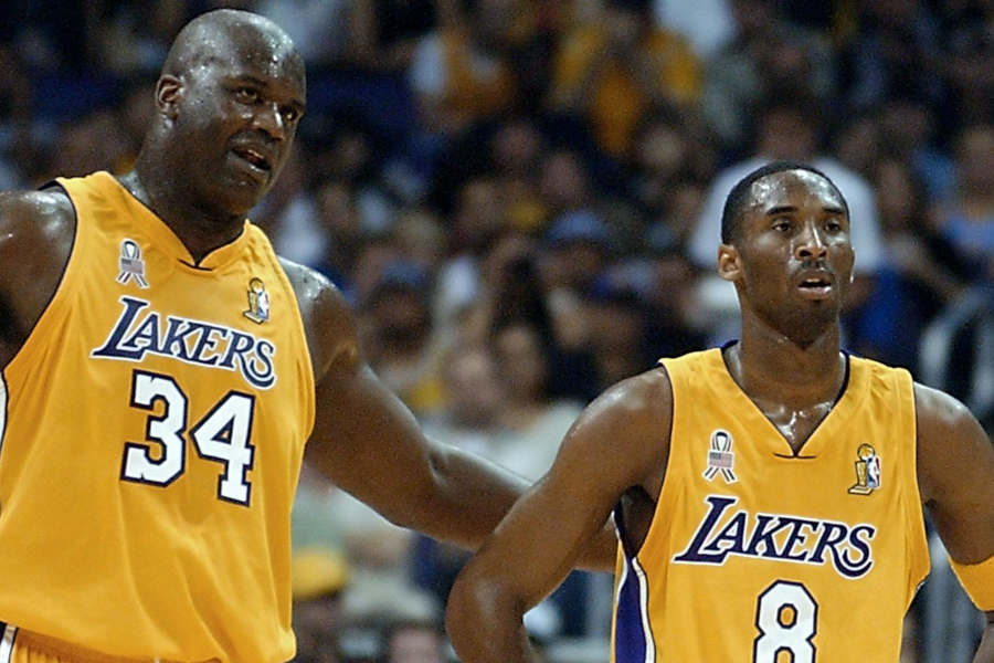 Lakers-Legenden Shaquille O´Neal und Kobe Bryant