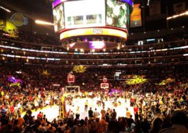 Ein Spiel der Lakers im Staples Center