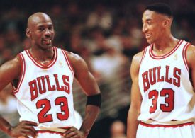 Michael Jordan und Scottie Pippen