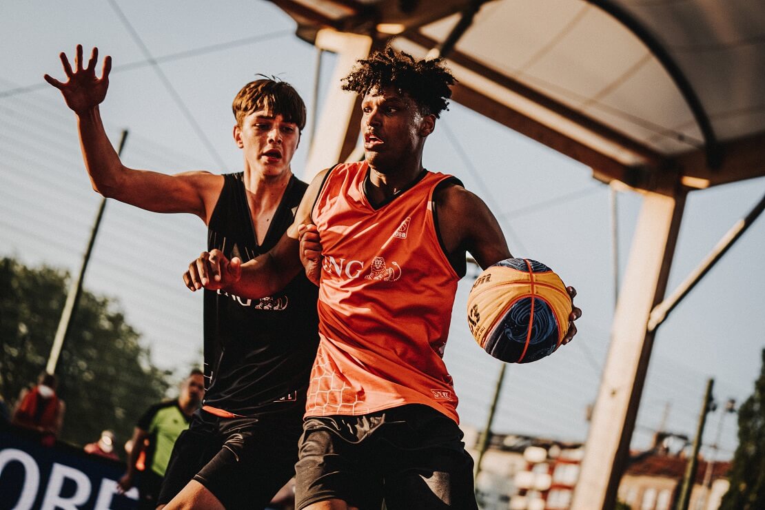 Spieler bei der 3x3 Championship Trophy