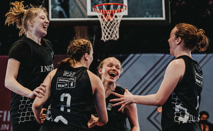 Freude bei den 3x3-Damen