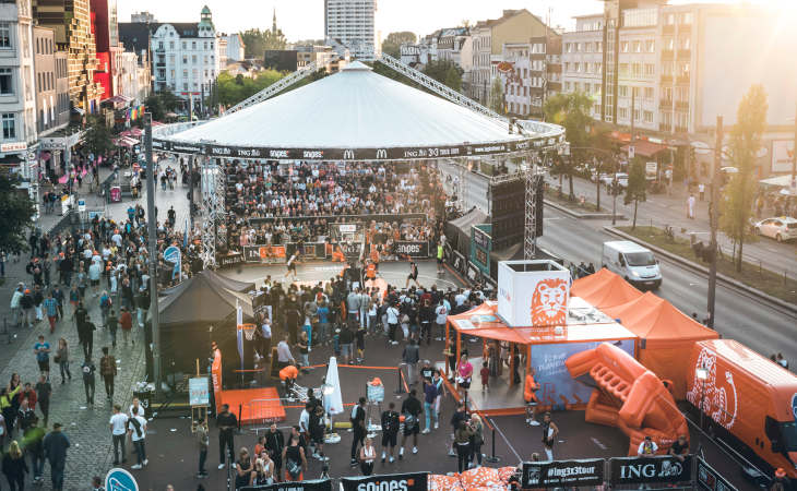 3x3-Tour in Hamburg.