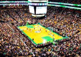 Boston Celtics in eigener Halle