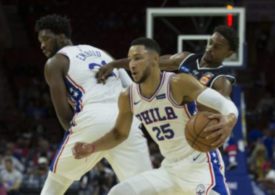 Joel Embiid und Ben Simmons