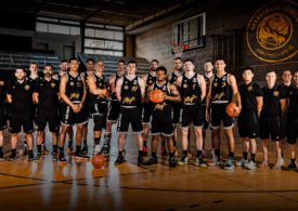 Teamfoto der Basketball Loewen Braunschweig 2021/22