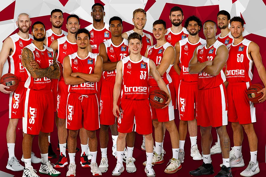 Teamportraits 2021/22: Brose Bamberg