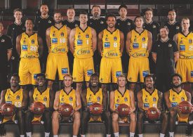 Teamfoto der MHP RIESEN Ludwigsburg in der Saison 2020/21