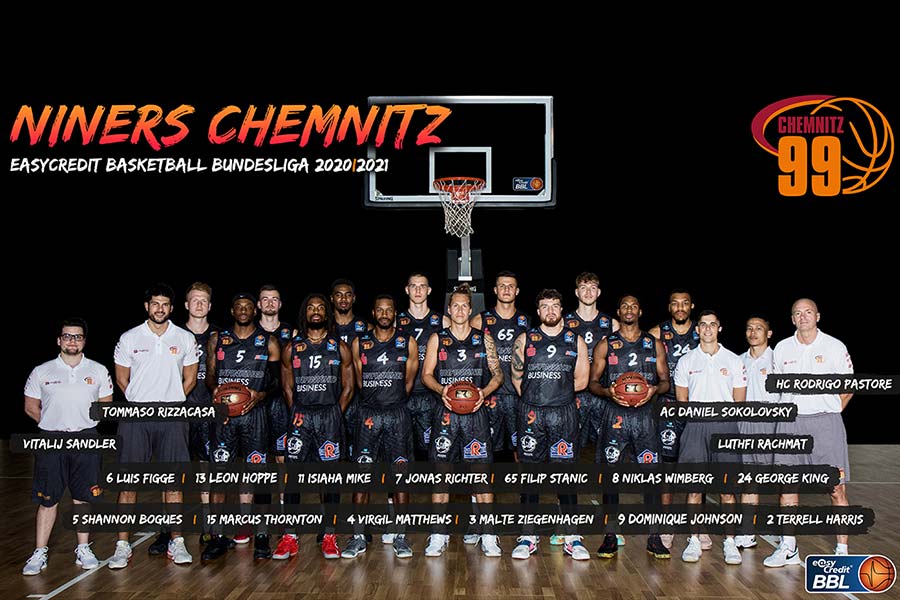 Teamportraits 2021/22: NINERS Chemnitz