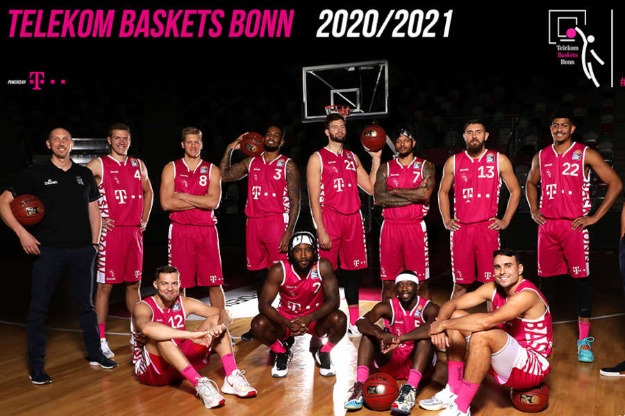 Teamfoto Telekom Baskets Bonn 2020/21
