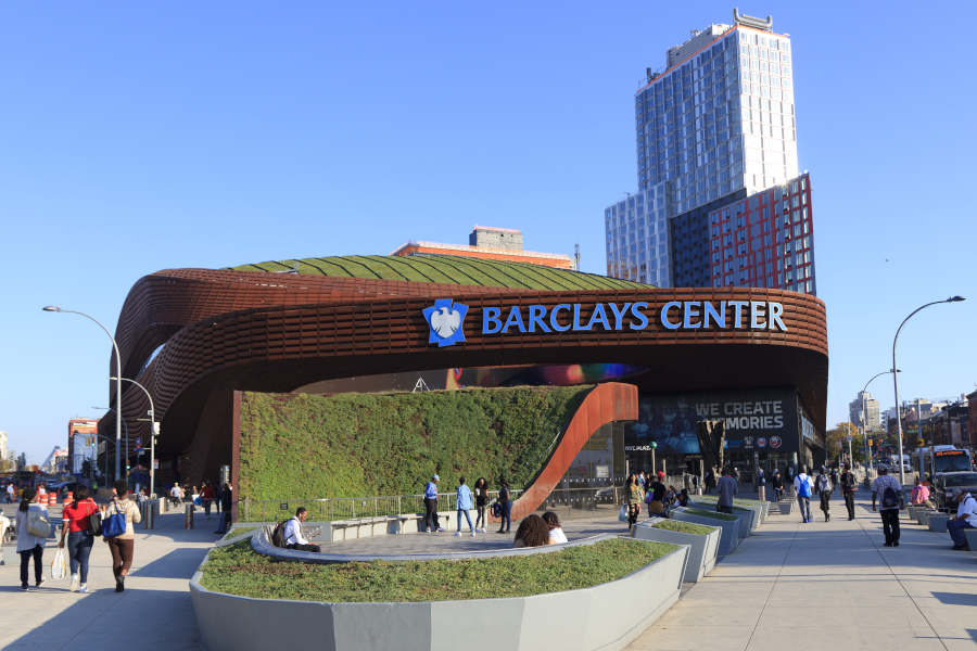 Das Barclays Center in Brooklyn.