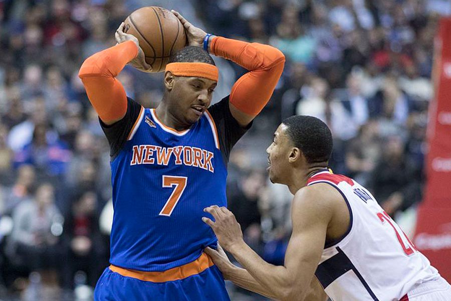 Carmelo Anthony gegen Otto Porter Jr.