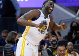 Draymond Green von den Golden State Warriors schreit
