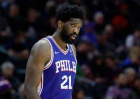 Nahaufnahme von Joel Embiid von den Philadelphia 76ers