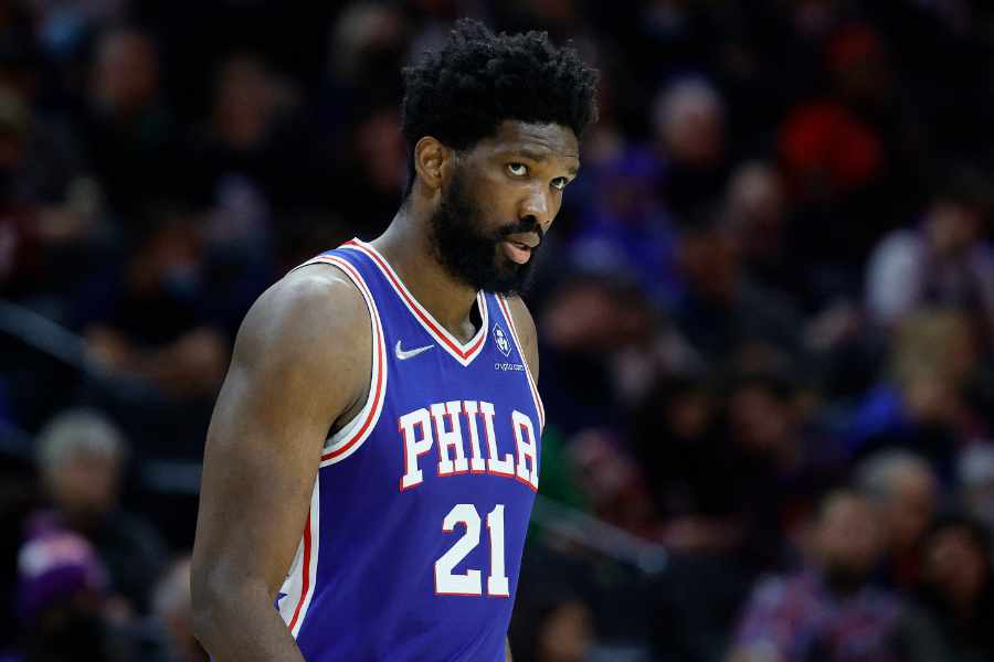 Nahaufnahme von Joel Embiid von den Philadelphia 76ers