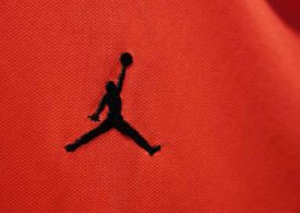 Nahaufnahme von dem Air Jordan Logo