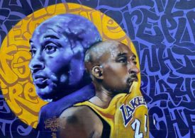 Streetart von Kobe Bryant