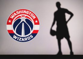 Washington Wizards Logo mit Spieler