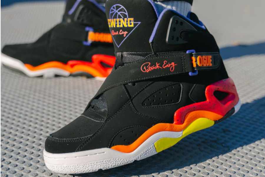 Nahaufnahme des Ewing Hi 33 Schuhs