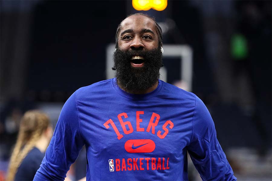 Nahaufnahme von James Harden