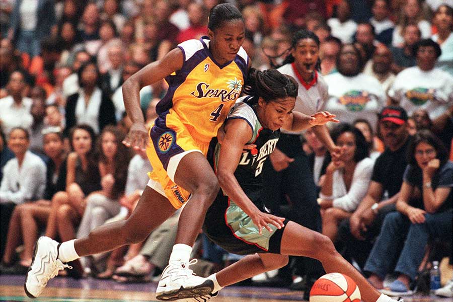 Die Geschichte des ersten WNBA-Games jemals