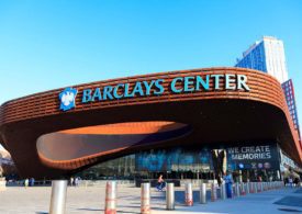 Das New York Barclays Center von außen