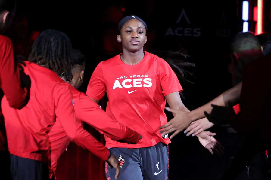 Jackie Young Las Vegas Aces