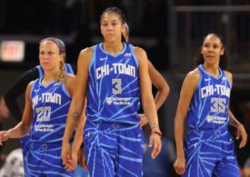 Candance Parker Spielerin der Chicago Sky im fünften Halbfinalspiel der WNBA Playoffs 2022