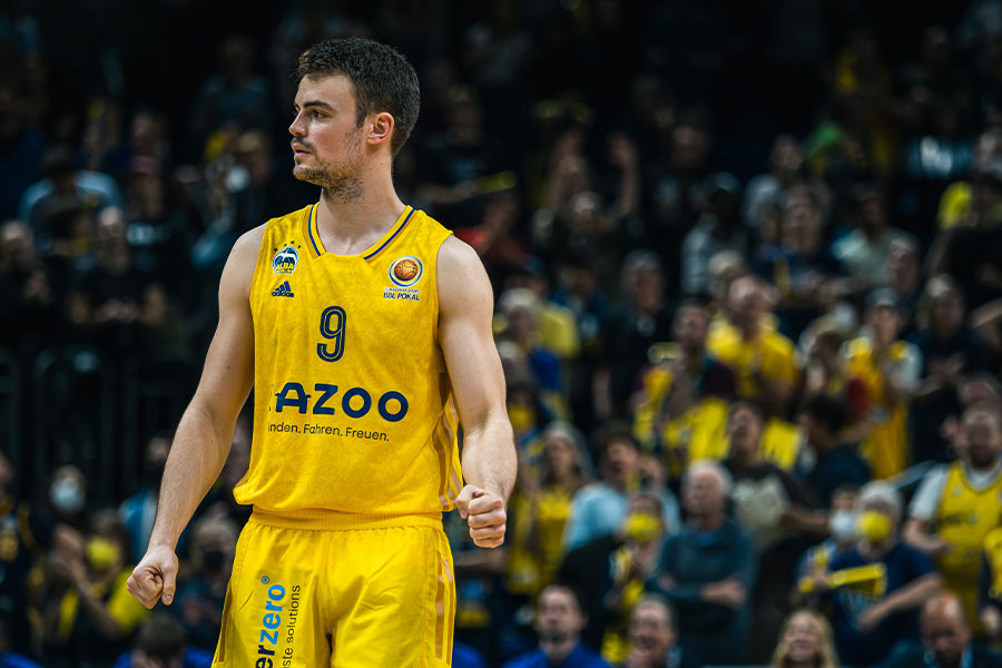 Jonas Mattisseck von Alba Berlin