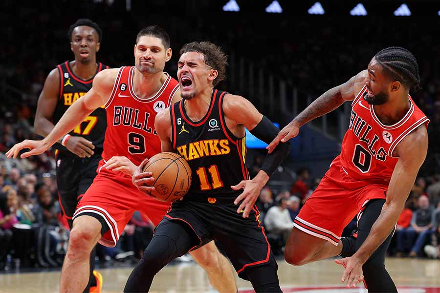 Trae Young Atlanta Hawks vs Chicago Bulls