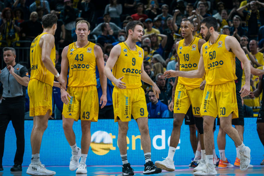 Das Team von Alba Berlin