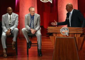 Hall Of Fame Zeremonie: Spencer Haywood und Rick Barry