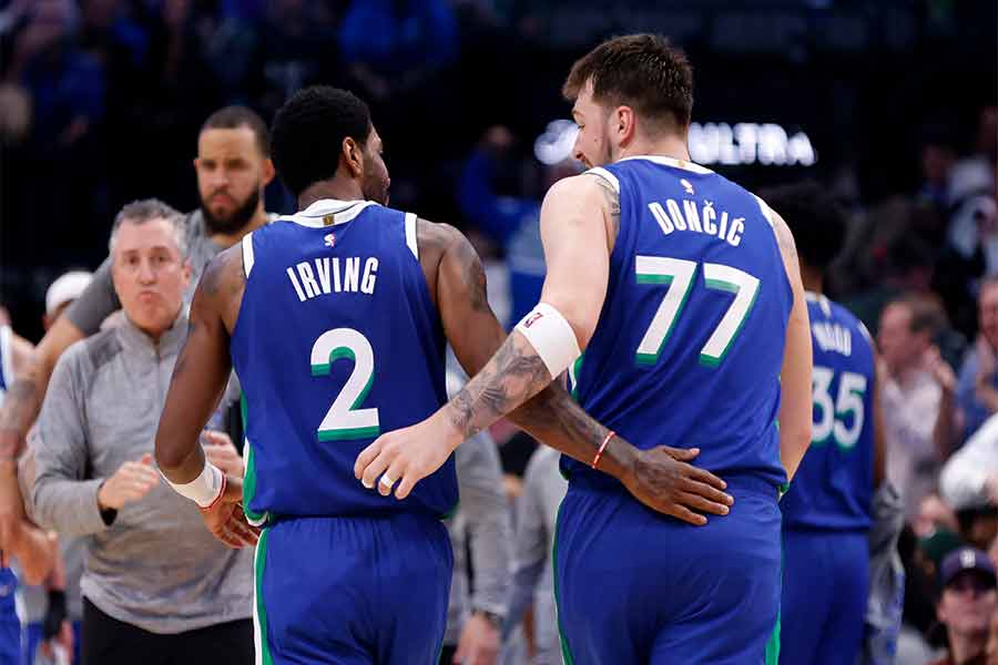 Irving und Doncic bei Dallas Mavericks