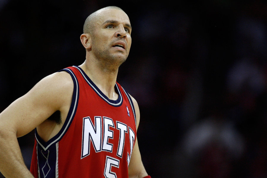 Nahaufnahme von Basketballspieler Jason Kidd