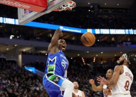 Serge Ibaka beim Dunking