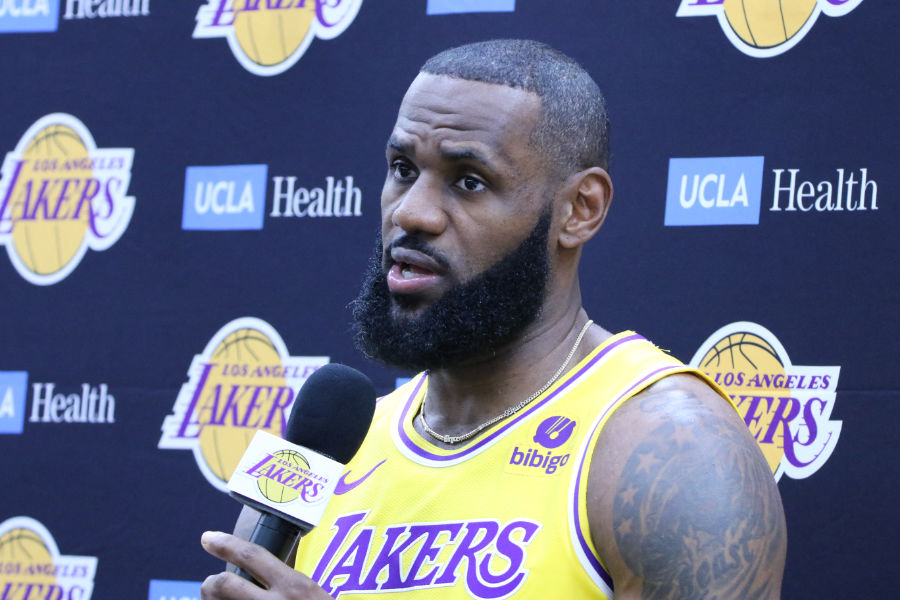 Neuer Jersey, neuer Stellvertreter, neues Mindset: LeBron auf dem NBA 2023 Media Day