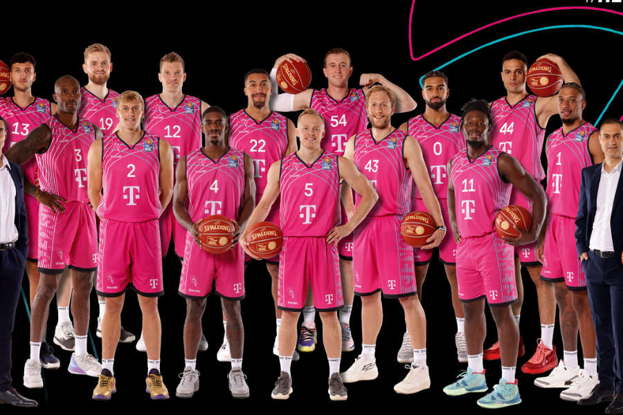 Teamfoto der Telekom Baskets Bonn