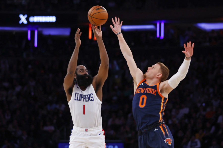 James Harden gibt Clippers-Debüt bei Niederlage gegen die Knicks