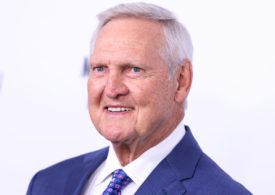 Porträt-Aufnahme von Basketball-Legende und Funktionär Jerry West