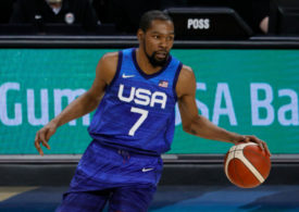 Kevin Durant im Trikot von Team USA
